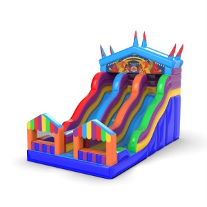 Toboggan double avec le...