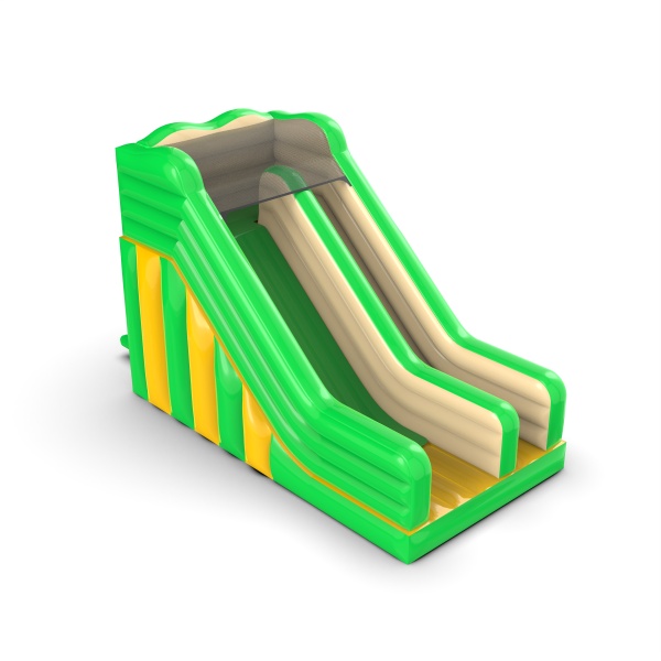 Toboggan à thème jungle gonflable