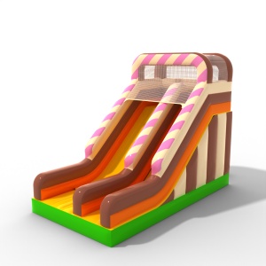 Toboggan à thème bonbons...