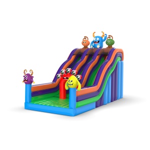 Toboggan ouvert double sur...