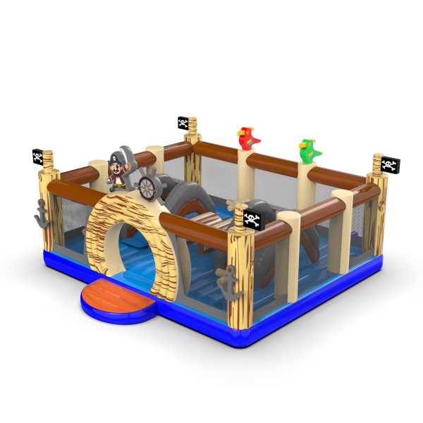 Aire de jeux sur le thème pirate