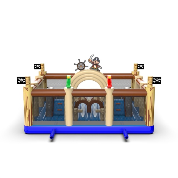 Aire de jeux sur le thème pirate