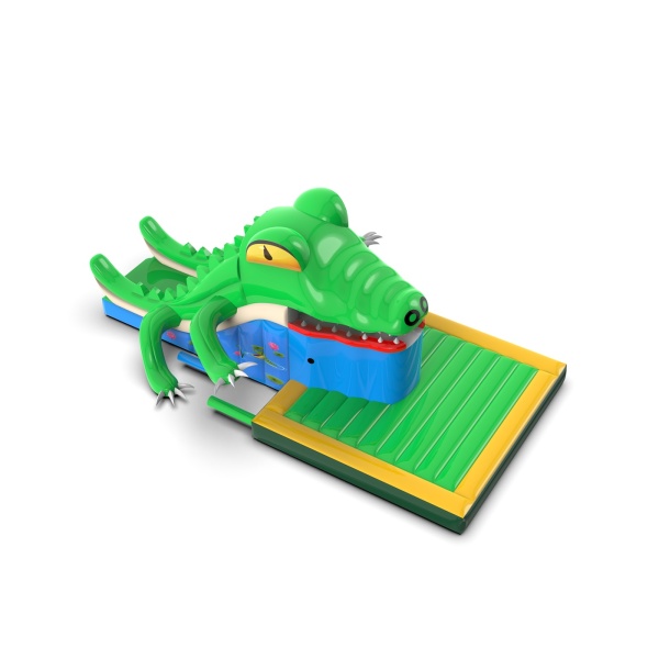 Avaleur gonflable - crocodile