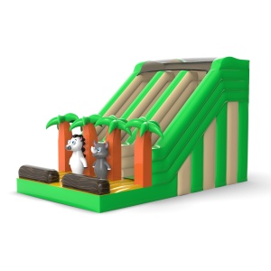 Toboggan gonflable double...