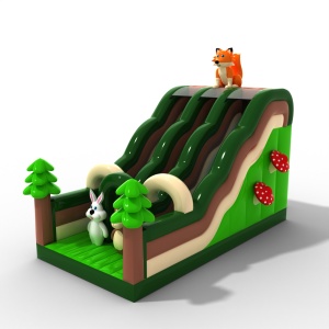 Toboggan ouvert double avec...