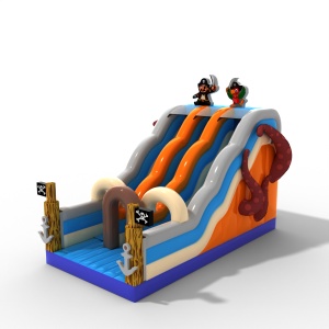 Toboggan ouvert double avec...
