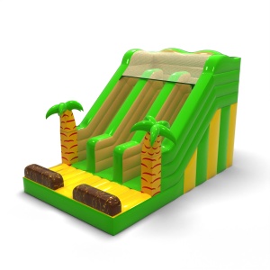 Double toboggan gonflable...