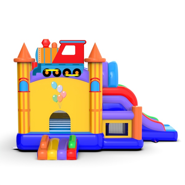 Château gonflable combo fête foraine