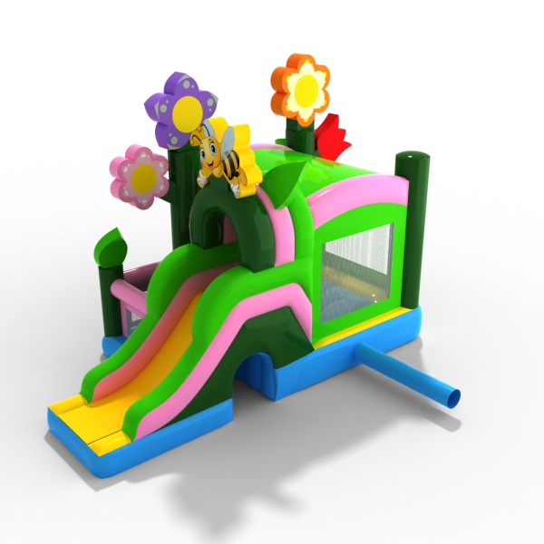 Château gonflable combo printanier