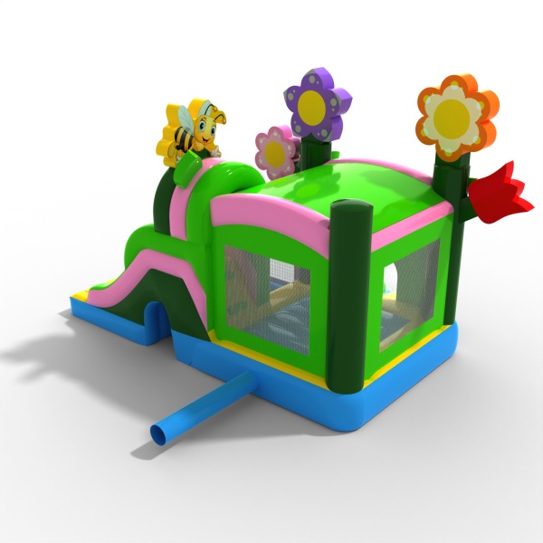 Château gonflable combo printanier