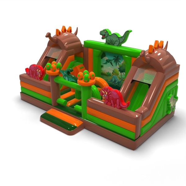 Aire de jeux gonflable - Dino