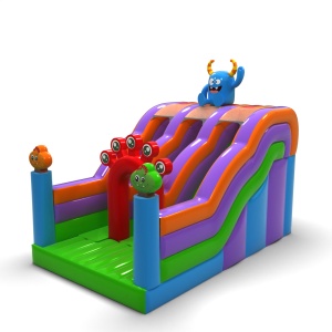 Double toboggan gonflable...