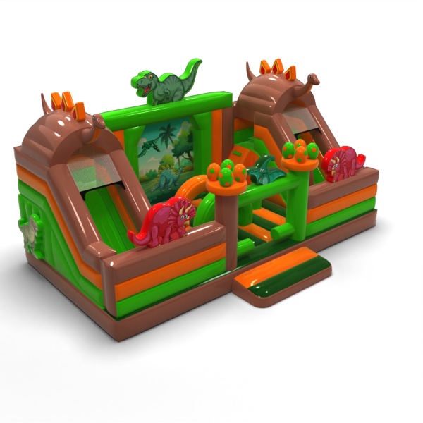 Aire de jeux gonflable - Dino