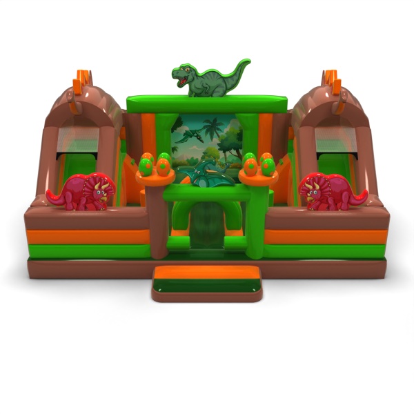 Aire de jeux gonflable - Dino