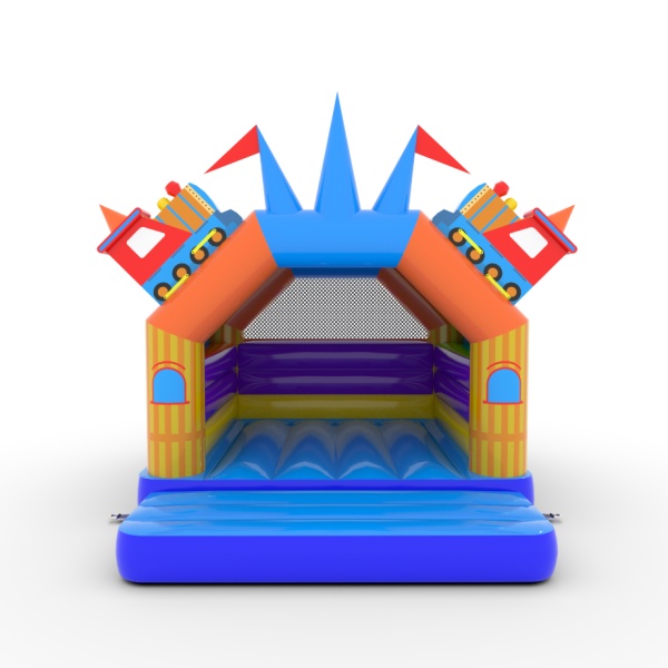Château gonflable 4,5x3,6 sur le thème de la fête foraine