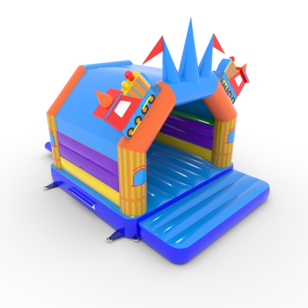 Château gonflable 4,5x3,6 sur le thème de la fête foraine