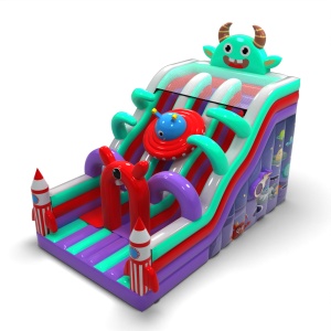 Toboggan ouvert double sur...