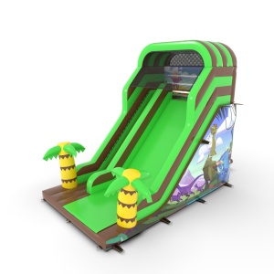 Toboggan gonflable avec...