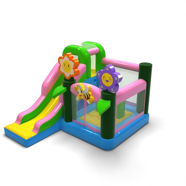 Château gonflable combo printanier