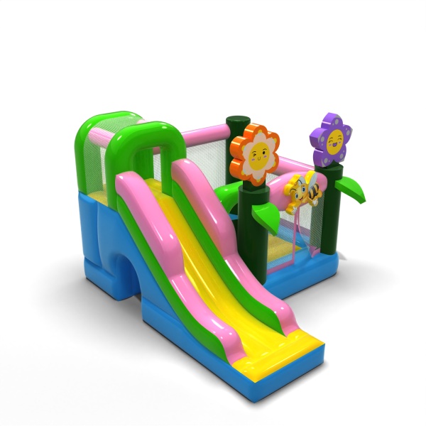 Château gonflable combo printanier