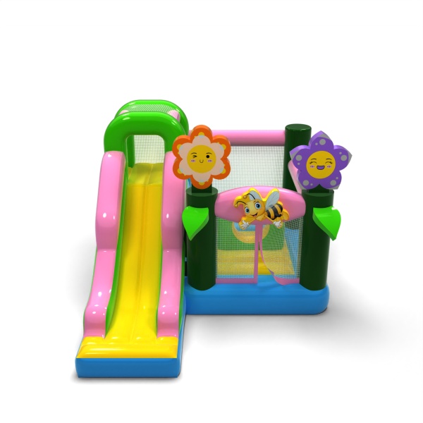 Château gonflable combo printanier