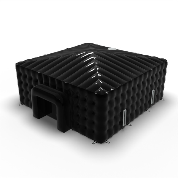 Tente événementielle gonflable 4x4 - Noir