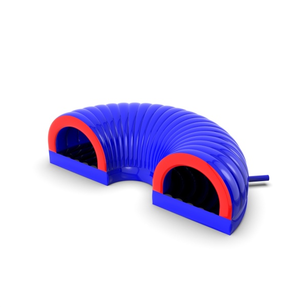Module de liaison gonflable pour parcours d'obstacles - fermé