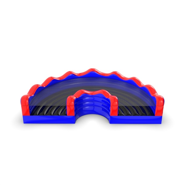 Module de liaison gonflable pour parcours d'obstacles - ouvert