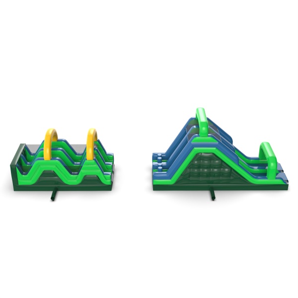 Parcours d'obstacles gonflable Race - 15 m