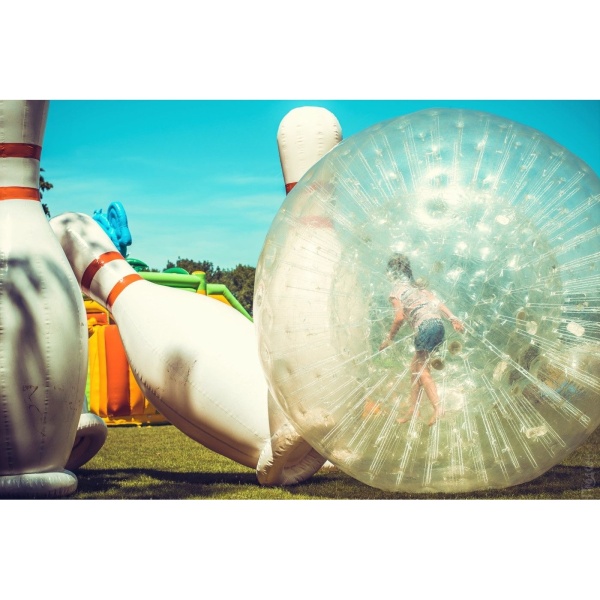 ENSEMBLE de quilles gonflables 2 m pour Human Bowling - 6 pièces