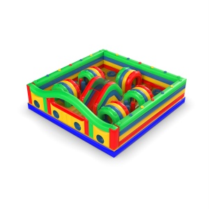 Aire de jeux gonflable avec...