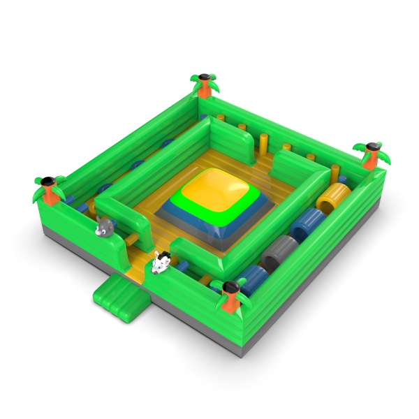 Aire de jeux gonflable Jungle