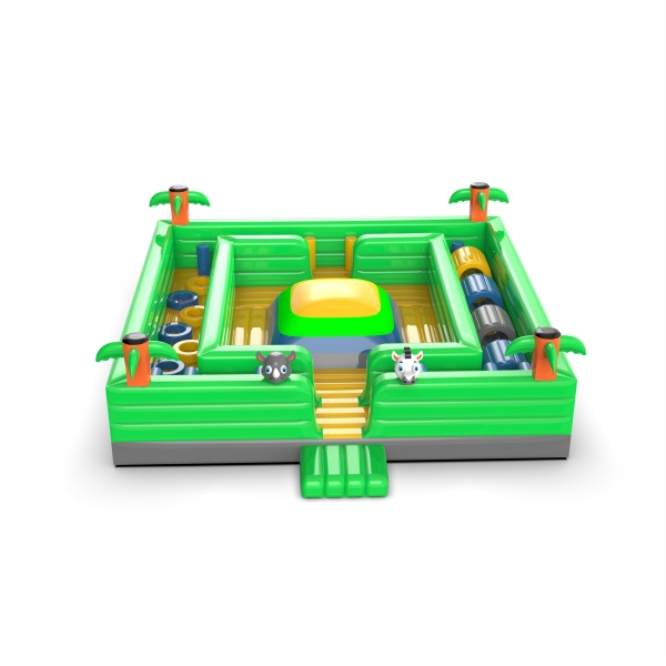 Aire de jeux gonflable Jungle