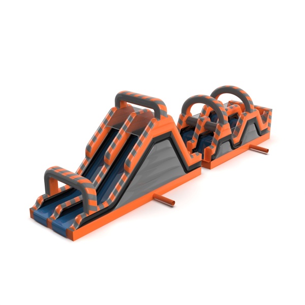 Parcours d'obstacles gonflable CrashKader - 15 m