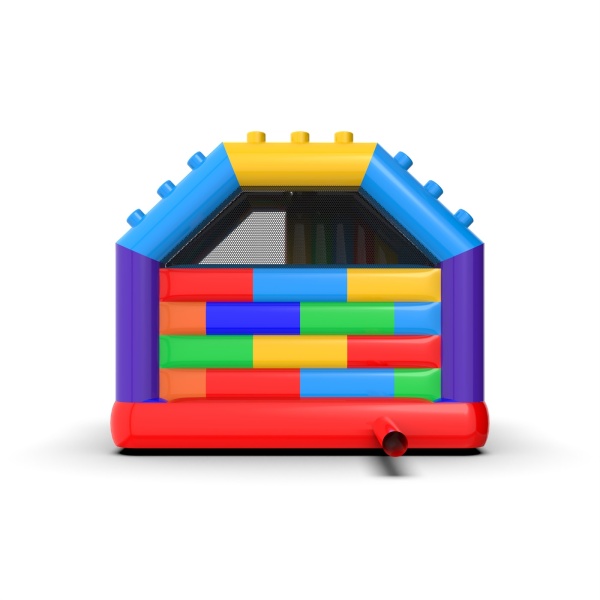 Maison gonflable en blocs
