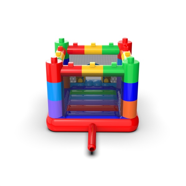 Mini château gonflable Blocs colorés