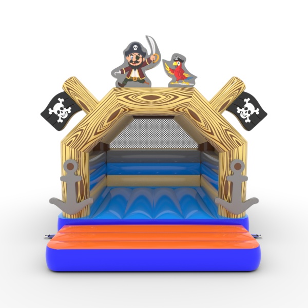 Château gonflable 4,5x3,6 sur le thème des pirates