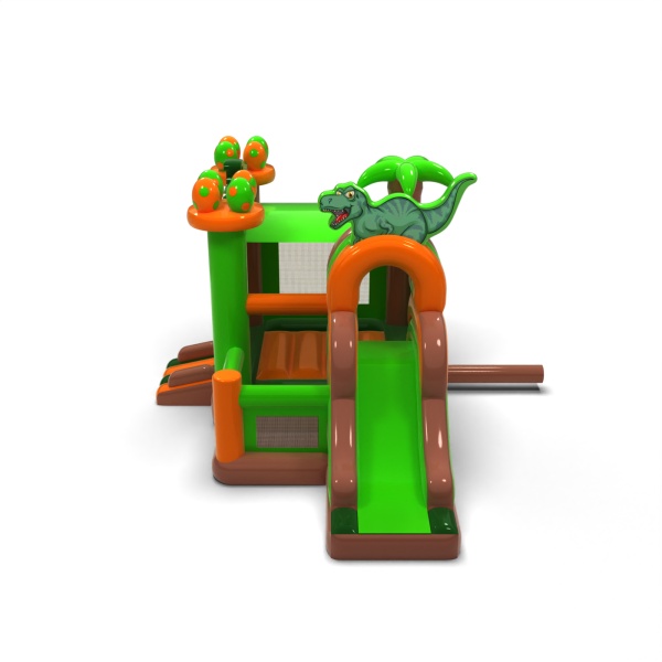 Château gonflable combo avec motif dinosaures