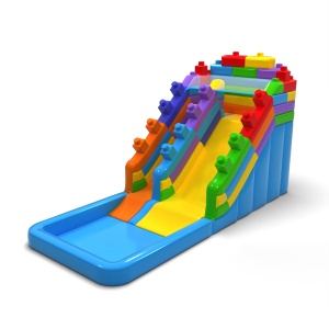 Toboggan gonflable...