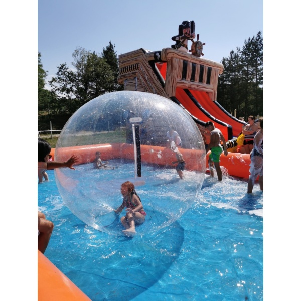 Piscine gonflable pour boules aquatiques 6 x 6 m