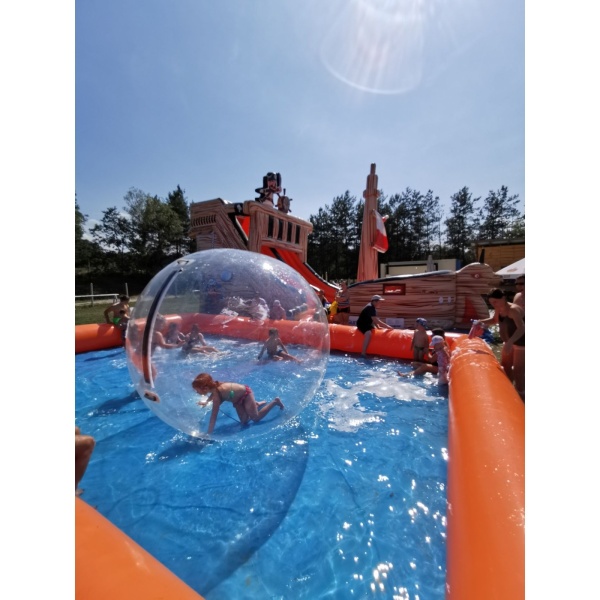 Piscine gonflable pour boules aquatiques 5 x 5 m
