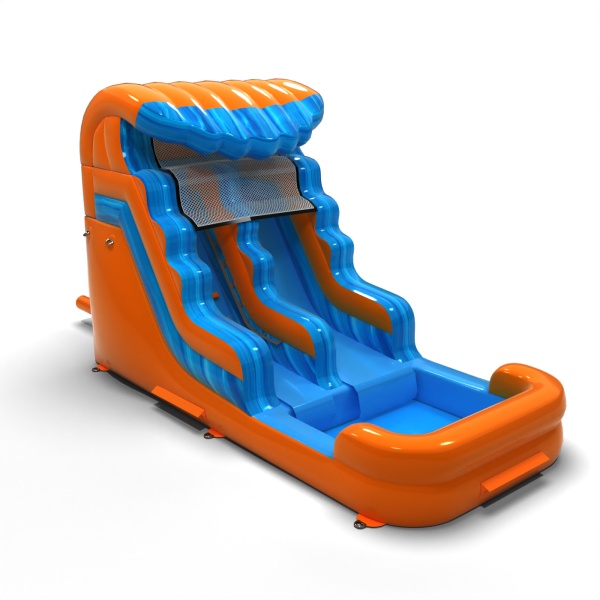 Toboggan gonflable aquatique classique