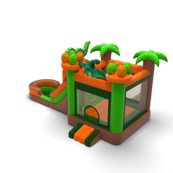 Toboggan aquatique avec zone de saut Dino