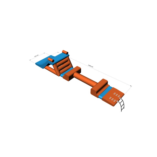 Parcours d'obstacles aquatique Ena (11 x 2,5 m)