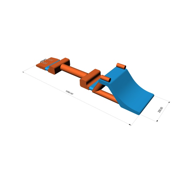 Parcours d'obstacles aquatique Ena (11 x 2,5 m)