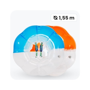 Bumper Ball TPU premium - bulle gonflable
 Diamètre-1,55 m