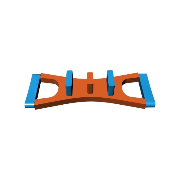 Pont avec obstacles - parcs aquatiques gonflables