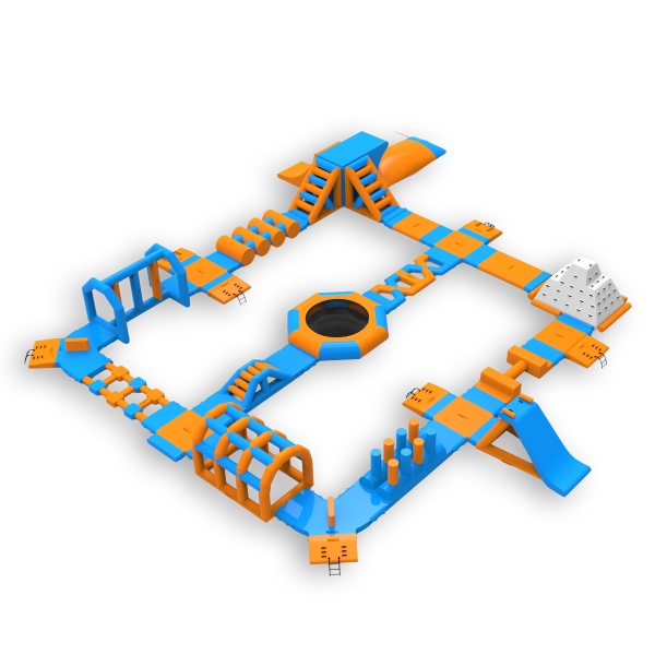 Parc aquatique gonflable Alpha (30 x 28 m)