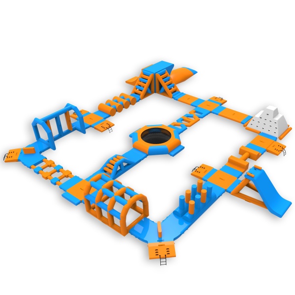 Parc aquatique gonflable Alpha (30 x 28 m)
