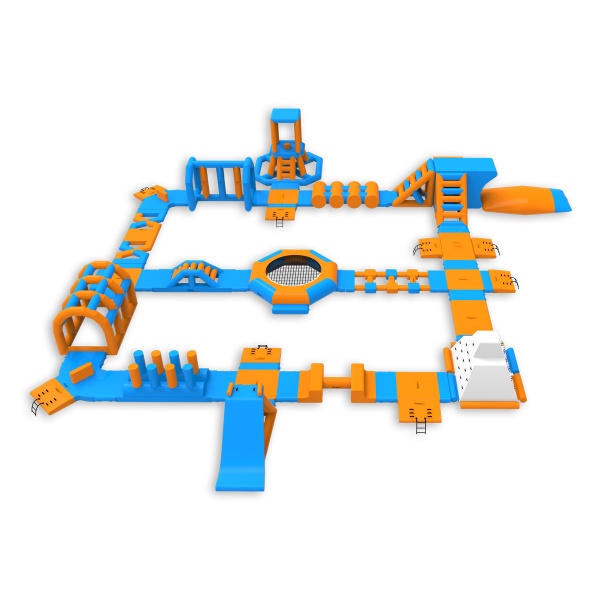 Parc aquatique gonflable Zeta (32 x 30 m)